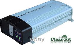1000W Pure Wave Invertor/Charger, Professional Grade 40Amp 240v Battery Charger
