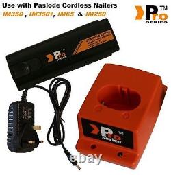 1 x Pro Series Battery / Charger Set for Paslode IM350/IM65A/IM250 02
