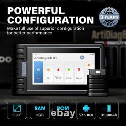 2021NEW! TOPDON Professional OBD2 BT Scanner Car Diagnostic Tool Battery Charger
