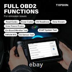 2021 Professional Auto Car OBD2 Scanner Car Diagnostic +Battery Charger