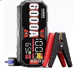 230W 12V Battery Jump Starter 6000A PD 65W Power Bank 30000mAh LED Light UK