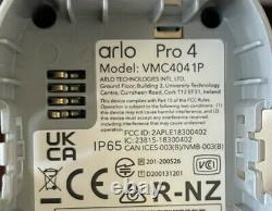 2 Arlo Pro 4 2K HDR Wireless Security Camera with Battery & Charger & Mount
