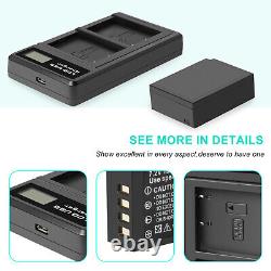 2× NP-W126 Battery For Fujifil FinePix X100F X-A1 X-A2 X-T1 X-Pro + Dual Charger