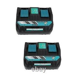 2 pcs Professional Portable Power Tool Battery Charger Li-ion Battery Charger