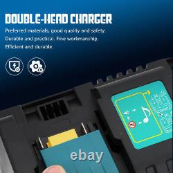 2 pcs Professional Portable Practical Power Tool Battery Charger