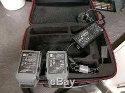 2 x DJI Mavic Pro Battery Charger and case
