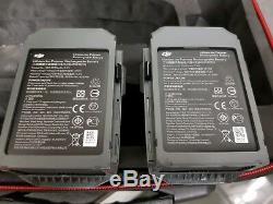 2 x DJI Mavic Pro Battery Charger and case