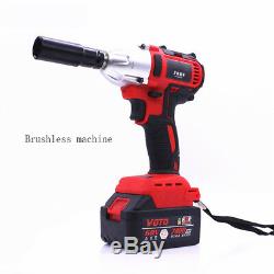 360n. M Impact Wrench Set High Cordless Electric Battery Compact Drive Hand Kit