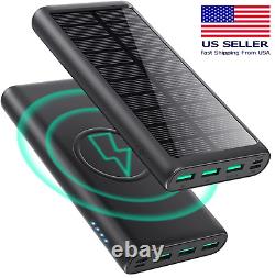 5 in 1 Power Bank 36800mAh PD 5H Fully Recharge Outlet Portable Charger USB