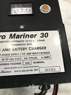 95 Chaparral Signature 29 Boat Pro mariner 30 amp marine battery charger