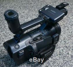 AS-IS Sony HDR-FX1 HDV Camcorder 12x With Battery, Charger, Tape READ DESCRIPTION