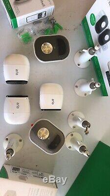 Arlo Pro camera system 3 Cameras, Doorbell Security Smart Lights Battery Charger