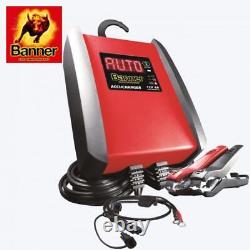 BANNER Accucharger 12V 6A, Perfect Pro Charger Car Battery Charging Dock