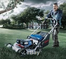 BOSCH GRA53 PRO BATTERY POWERED PROFESSIONAL LAWNMOWER WITH 2x BATTERY & CHARGER