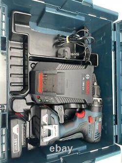 BOSCH Professional Cordless GSB 18 V-Li 18v Drill, + 2no. Battery & charger / BOX