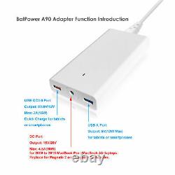 BatPower 210Wh 56000mAh Apple Macbook Pro 13 15 External Battery Travel Charger