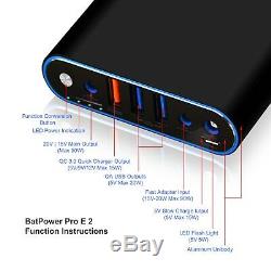 BatPower 40000mAh Apple Macbook Pro Air External Battery Power Bank (20062015)