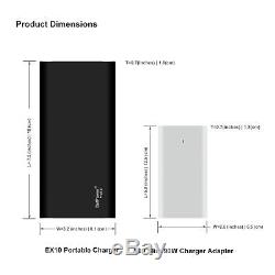 BatPower 40000mAh Power Bank Portable Charger for Apple Macbook Pro Air (0615)