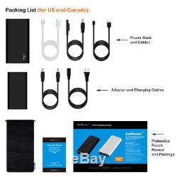 BatPower ProE 2 ES15 Portable Charger Power Bank for MS Surface Book Pro Laptop