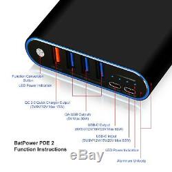 BatPower USB C Portable Charger External Battery Power Bank for New Macbook Pro