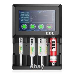 Battery Charger TC-X Pro with Color Touching Display, for Rechargeable