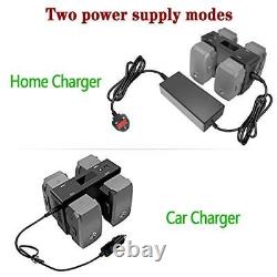 Battery Wall Charger & Car Charger for DJI Mavic 2 Pro Zoom 5in1 Rapid Charging