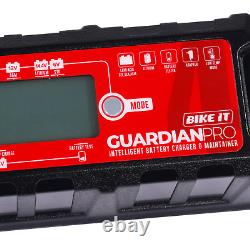 Bike It Guardian Pro 4 Intelligent Battery Charger and Maintainer 6/12/14.4V 6A