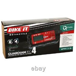 Bike It Guardian Pro 4 Motorbike Motorcycle Battery Charger