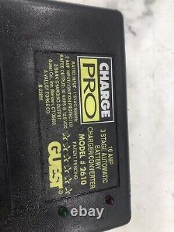Boat Guest charge Pro marine battery charger 2610 10 amp 2 bank
