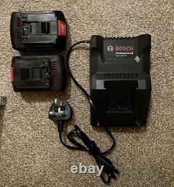 Bosch 18V Li-Ion 4.0Ah Professional Battery Cool Pack X2 And Charger Set