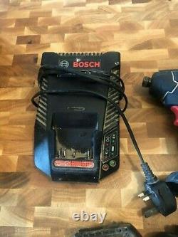Bosch 18v Professional Hammer Drill, Impact Driver, Drill, 3x Batteries, Charger