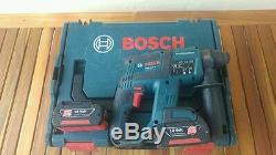 Bosch GBH 18V -li hammer cordless drill professional 2×batteries+ charger + case
