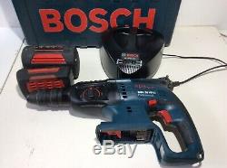 Bosch GBH 36 VF-LI Professional SDS Plus 36v + Charger + 2.6ah/1.3ah Batteries