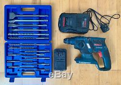 Bosch GBH 36 V-EC Compact Pro 36 Volt Cordless 1 Battery & Charger, Drill Bits