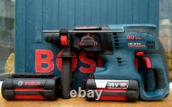 Bosch GBH 36 V-LI Professional Cordless SDS Plus Hammer Drill x 2 Batteries