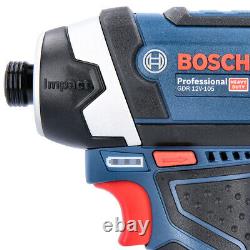 Bosch GDR 12V-105 12V Professional Impact Driver With 1 x 2Ah Battery & Charger
