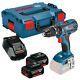 Bosch GSB18V-28 Professional Cordless Combi Drill + 18V 3.0Ah Battery2, Charger