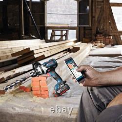 Bosch GSB 18V-85 C Pro. Hammer Drill Bluetooth LED 13mm 18V L-Boxx 2x6.0Ah FedEx