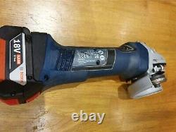 Bosch GWS 18 V-LI Professional Cordless Angle Grinder with Batteries & Charger
