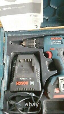 Bosch Gsb 18-2-li Plus 18v Professional Combi Drill 2x Battery, Charger And Case