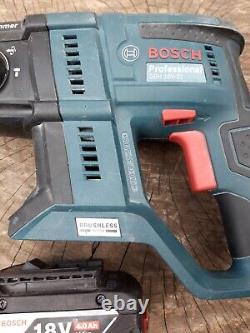 Bosch Pro GBH 18V-21 18v Cordless SDS Hammer Drill + 4 Ah Battery & Charger Box