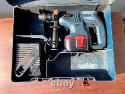 Bosch Professional 24v Cordless SDS Hammer Drill Case, Battery & Charger