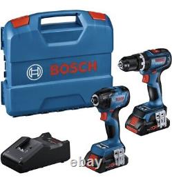 Bosch Professional Combo Kit GSB 18V-90 C + GDR 18V-210 C 2X 4.0 Ah Batteries