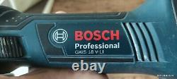 Bosch Professional Cordless Angle Grinder 18V 125mm with 3Ah battery and charger