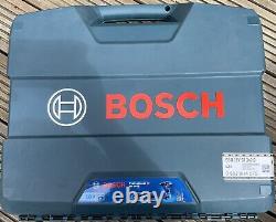 Bosch Professional Cordless Impact Drill GSB 18v-28 Case 2x2Ah Batteries Charger