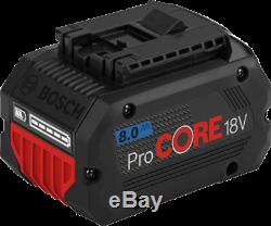 Bosch Professional GBA 18 Volt Battery Procore 18V 8Ah 1600A016GK