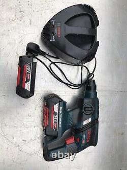 Bosch Professional GBH36V-CE 36V Brushless Drill, 2x2Ah batteries plus Charger