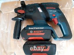 Bosch Professional GBH36V-EC Compact SDS Drill 2 x Batteries Charger Case 5