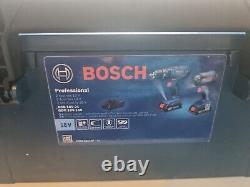 Bosch Professional GDR18V-160 + GSB Cordless Combi Drill & Impact Driver