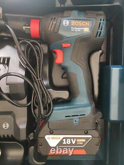 Bosch Professional GDX 18V-200 GSB 18V-55 Charger & 2 4.0Ah Batteries L Boxx